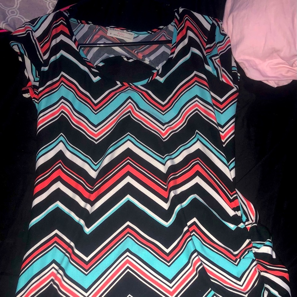 small patterned bobbie brooks dress